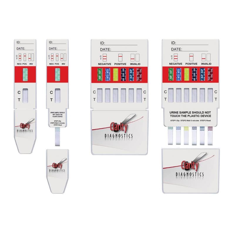 Clarity Diagnostics Drug Test Dip Card 5 Panel Bx25 Box of 25 - Item Detail - Clarity Diagnostics