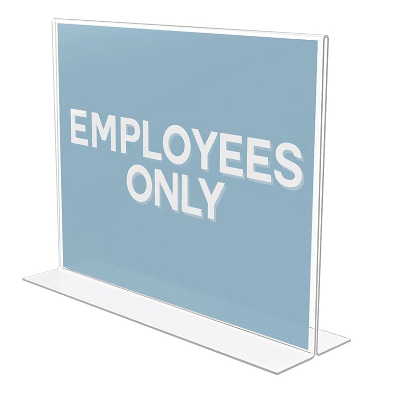 Classic Image Standup Sign Landscap (Pack of 2) - Sheet Protectors - Deflecto LLC