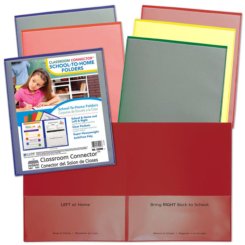 Classroom Connector Folders 36/Bx - Folders - C-Line Products Inc