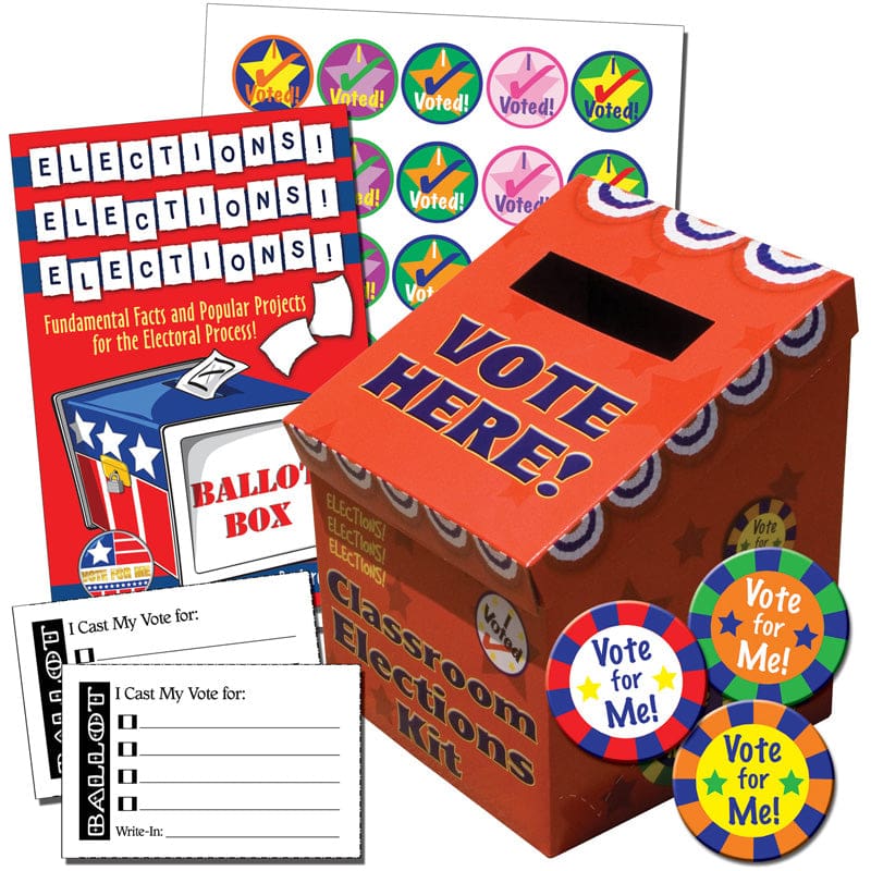 Classroom Elections Kit (Pack of 2) - Government - Gallopade