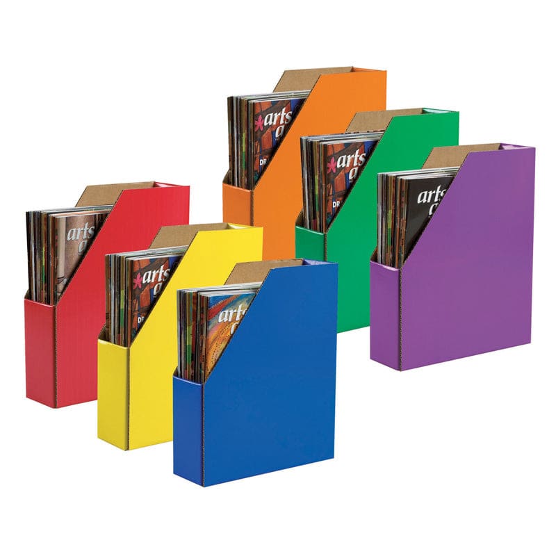 Classroom Keepers 6/Pk Magazine Holder Asstd - Storage Containers - Dixon Ticonderoga Co - Pacon