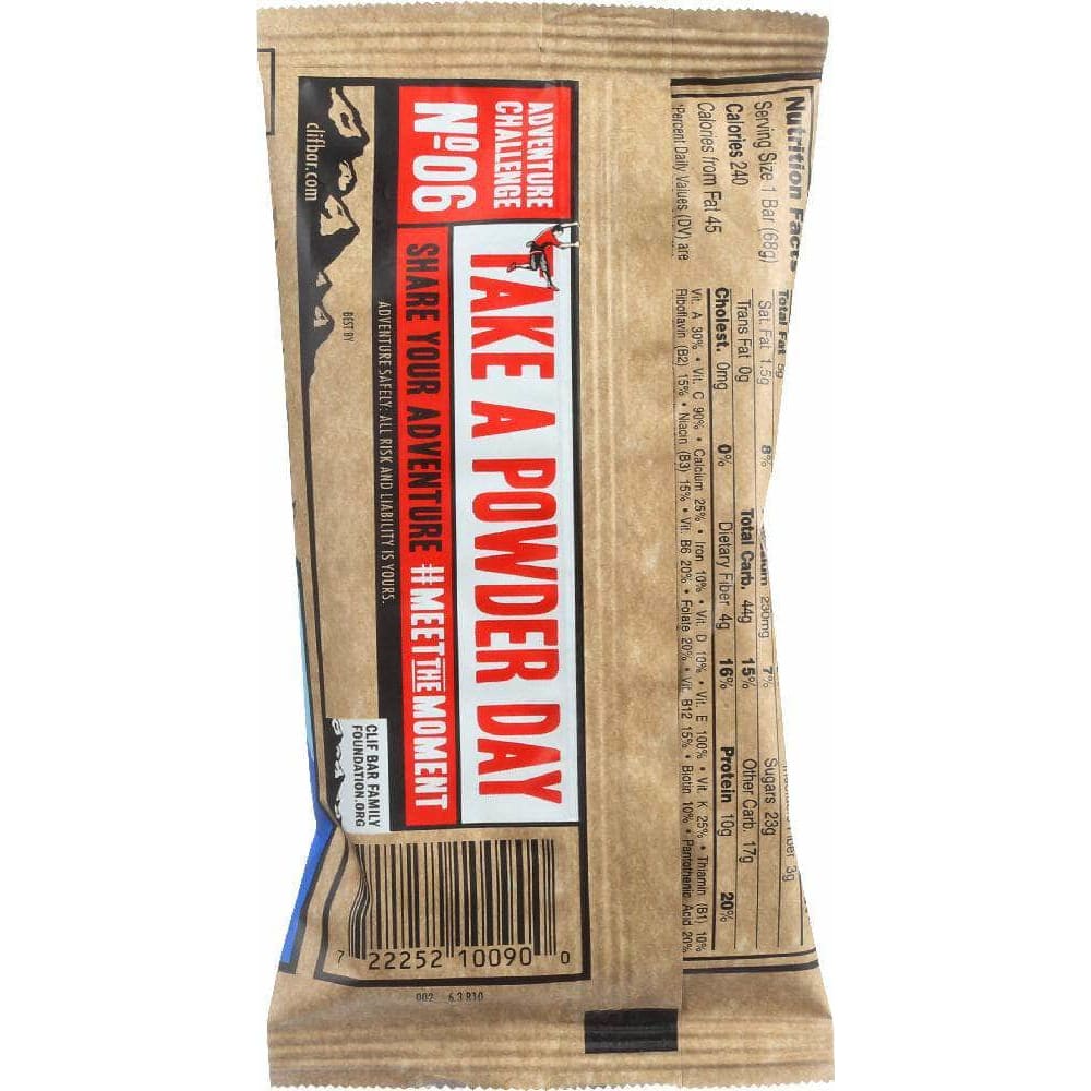 Clif Clif Bar Chocolate Chip Energy Bar, 2.4 oz