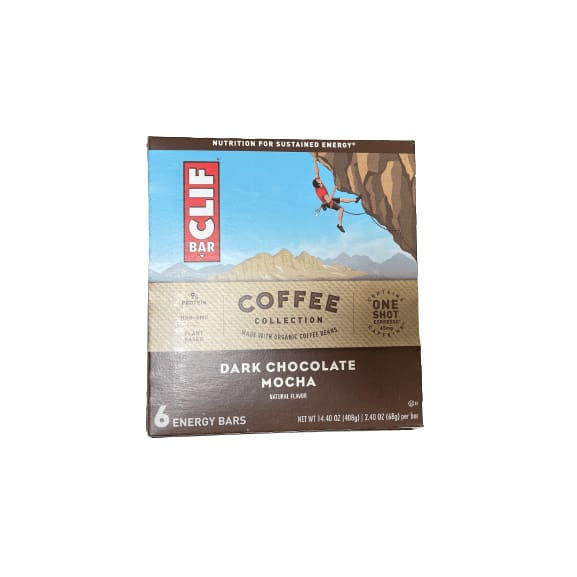 Clif Bar Clif Bar Energy Bars, 10g Protein Bar, Multiple Choice Flavor, 6 Count, 2.4 oz