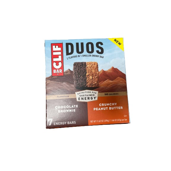 Clif Bar CLIF Bar® Duos Energy Bars, Multiple Choice Flavor, 7 Ct, 1.66 oz