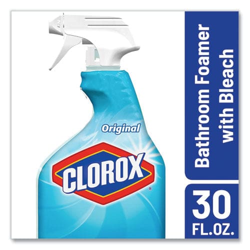 Clorox Bleach Foamer Bathroom Spray Original 30 Oz Spray Bottle 9/carton - Janitorial & Sanitation - Clorox®