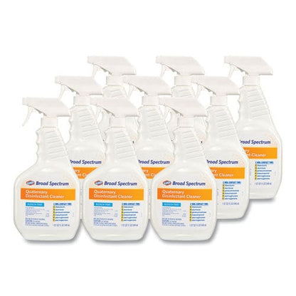 Clorox Broad Spectrum Quaternary Disinfectant Cleaner 32 Oz Spray Bottle 9/carton - School Supplies - Clorox®