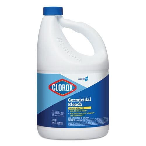 Clorox Concentrated Germicidal Bleach Regular 121 Oz Bottle - Janitorial & Sanitation - Clorox®