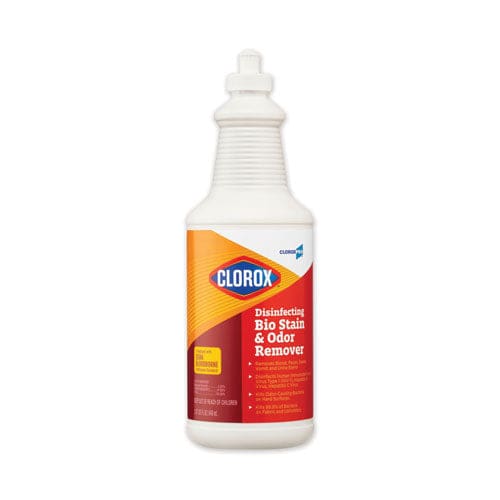 Clorox Disinfecting Bio Stain And Odor Remover Fragranced 32 Oz Pull-top Bottle 6/ct - School Supplies - Clorox®