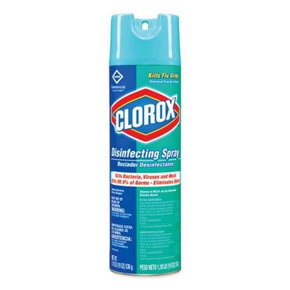 Clorox Disinfecting Spray Fresh 19 Oz Aerosol Spray 12/carton - School Supplies - Clorox®