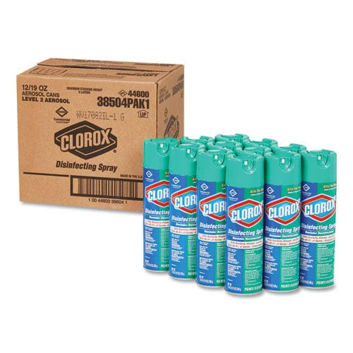 Clorox Disinfecting Spray Fresh 19 Oz Aerosol Spray 12/carton - School Supplies - Clorox®