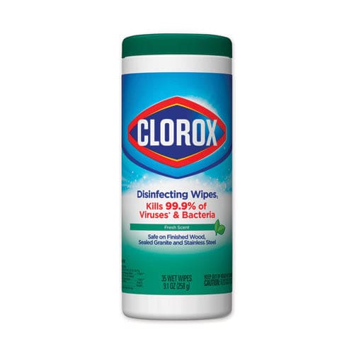 Clorox Disinfecting Wipes 7 X 8 Fresh Scent 35/canister - School Supplies - Clorox®