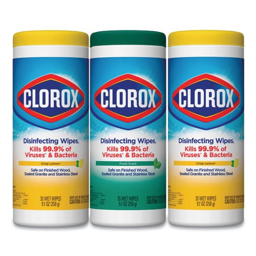 Clorox Disinfecting Wipes 7 X 8 Fresh Scent 35/canister - School Supplies - Clorox®