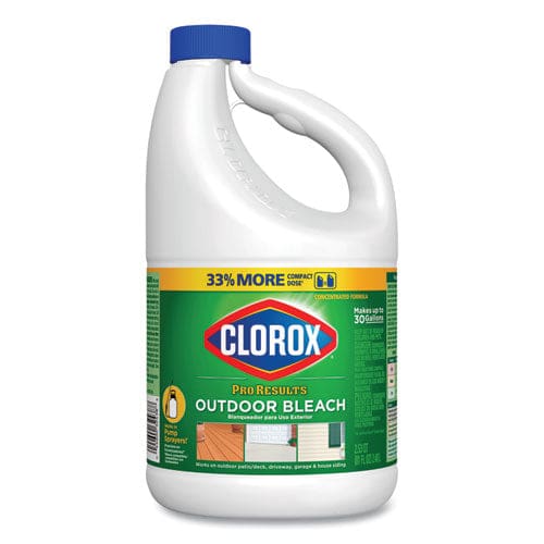 Clorox Outdoor Bleach 81 Oz Bottle 6/carton - Janitorial & Sanitation - Clorox®