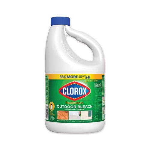 Clorox Outdoor Bleach 81 Oz Bottle 6/carton - Janitorial & Sanitation - Clorox®