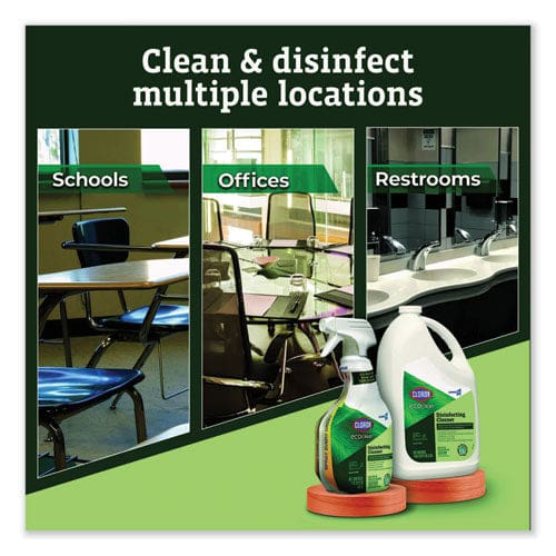 Clorox Clorox Pro Ecoclean Disinfecting Cleaner Unscented 32 Oz Spray Bottle 9/carton - School Supplies - Clorox®