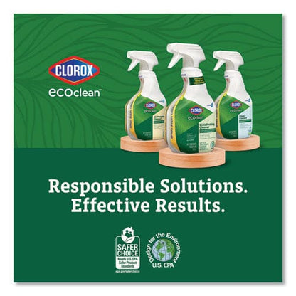 Clorox Pro Ecoclean Glass Cleaner Unscented 32 Oz Spray Bottle 9/carton - School Supplies - Clorox®