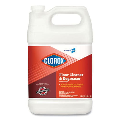 Clorox Professional Floor Cleaner And Degreaser Concentrate 1 Gal Bottle - Janitorial & Sanitation - Clorox®