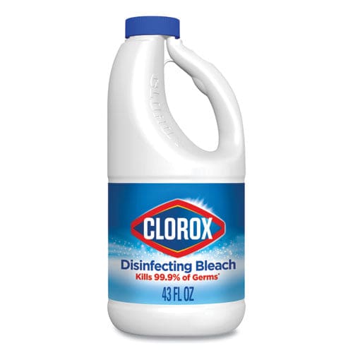 Clorox Regular Bleach With Cloromax Technology 43 Oz Bottle 6/carton - Janitorial & Sanitation - Clorox®