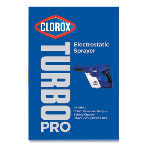 Clorox Turbopro Handheld Sprayer 32 Oz White/blue - Janitorial & Sanitation - Clorox®