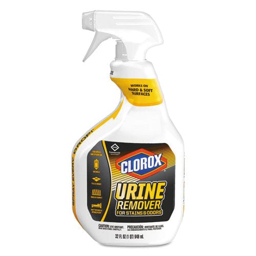 Clorox Urine Remover For Stains And Odors 128 Oz Refill Bottle 4/carton - School Supplies - Clorox®