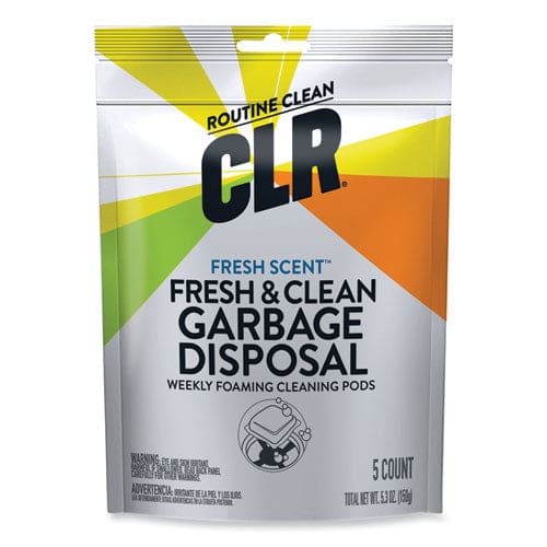 CLR PRO Fresh And Clean Garbage Disposal Fresh Scent 5 Pods/pack 6 Packs - Janitorial & Sanitation - CLR PRO®