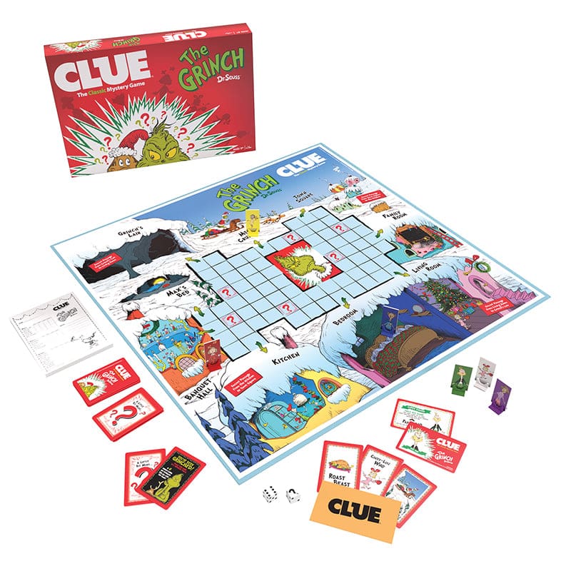 Clue The Grinch - Games - Usaopoly Inc