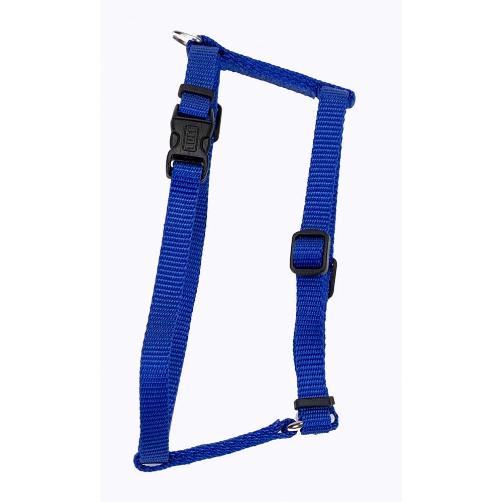 Coastal Standard Adjustable Nylon Dog Harness Blue Small 5/8 in x 14-24 in - Pet Supplies - Coastal
