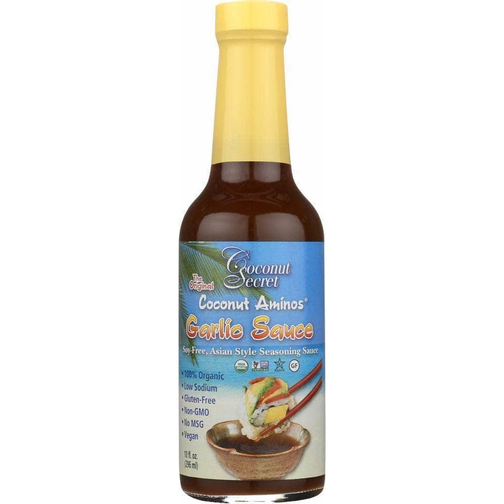 Coconut Secret Coconut Secret The Original Coconut Aminos Sauce Garlic, 10 oz