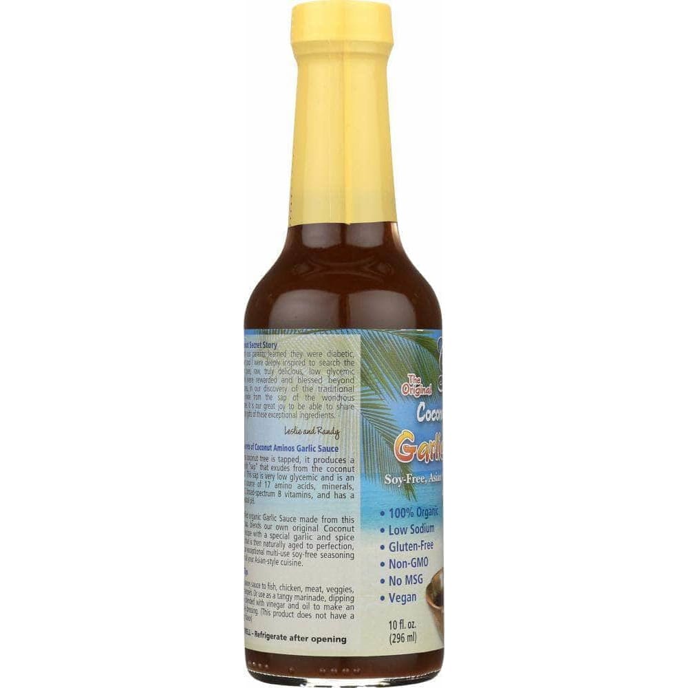 Coconut Secret Coconut Secret The Original Coconut Aminos Sauce Garlic, 10 oz