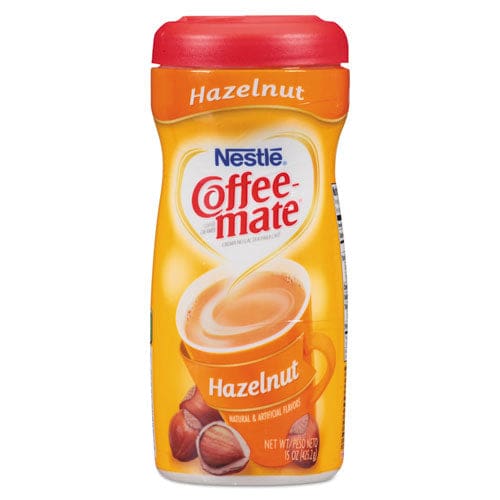 Coffee mate Hazelnut Creamer Powder 15oz Plastic Bottle - Food Service - Coffee mate®