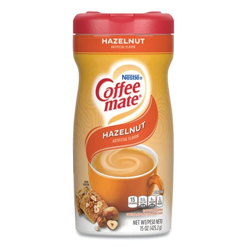 Coffee mate Hazelnut Creamer Powder 15oz Plastic Bottle - Food Service - Coffee mate®