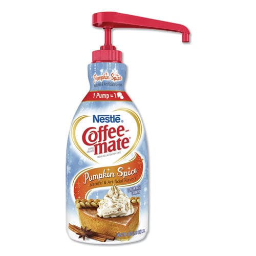 Coffee-Mate Liquid Coffee Creamer French Vanilla 1.5 Liter Pump Bottle 2/carton - Food Service - Coffee mate®