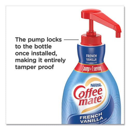 Coffee mate Liquid Coffee Creamer French Vanilla 1500ml Pump Bottle - Food Service - Coffee mate®