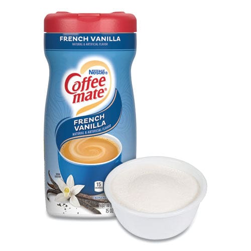 Coffee mate Non-dairy Powdered Creamer French Vanilla 15 Oz Canister 12/carton - Food Service - Coffee mate®