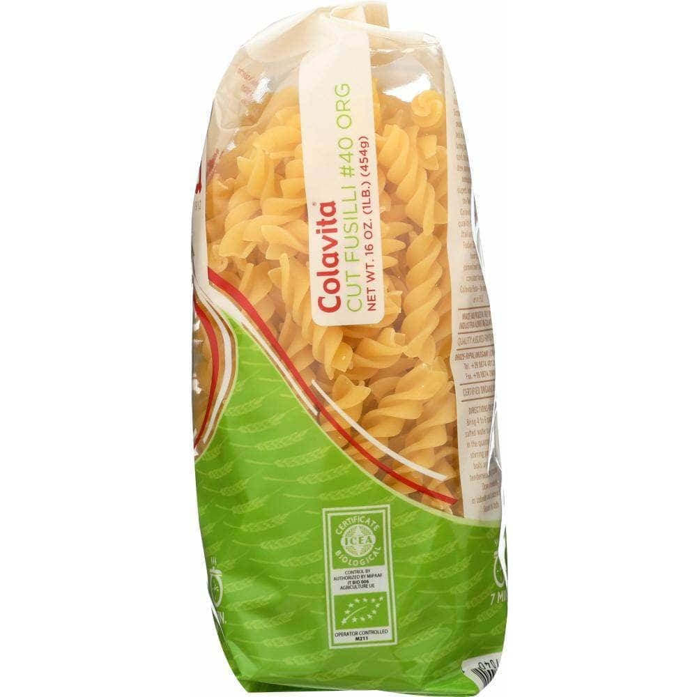 Colavita Colavita Pasta Cut Fusilli Organic, 16 oz