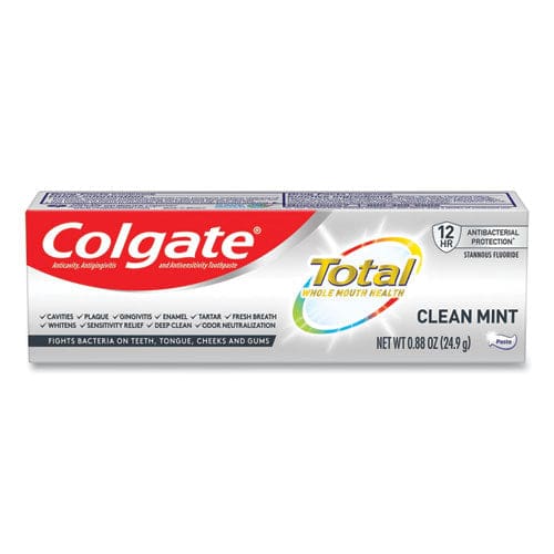 Colgate Total Toothpaste Coolmint 0.88 Oz 24/carton - Janitorial & Sanitation - Colgate®