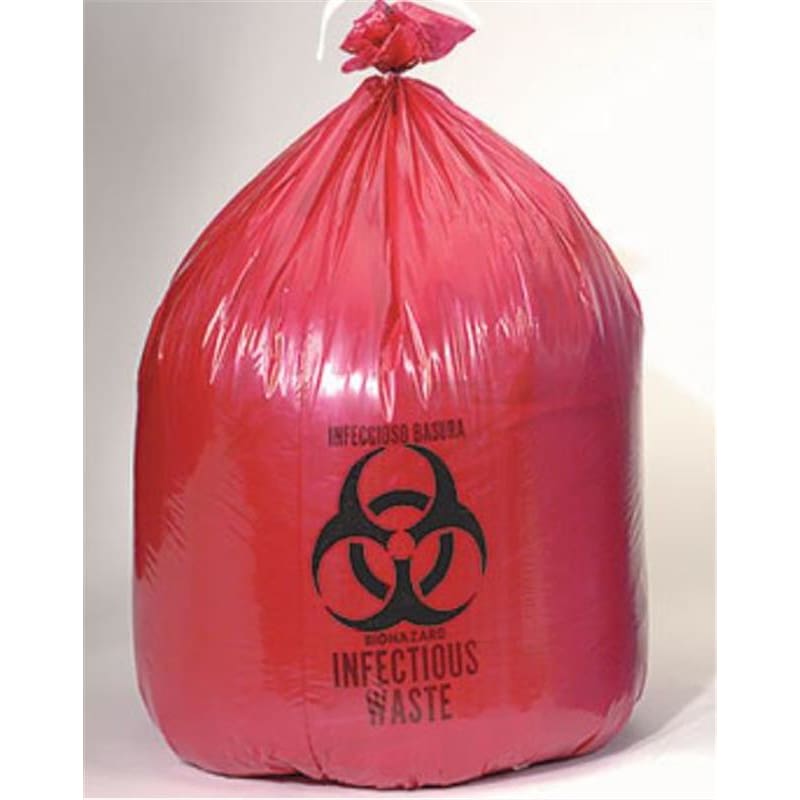 Colonial Bag Biohazard Bag 24 X 24 13Mic 10Gal C1000 C1000 - HouseKeeping >> Liners and Bags - Colonial Bag