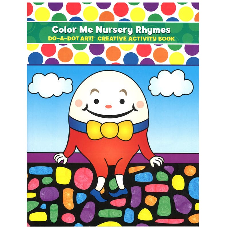 Color Me Nursery Rhymes Activity Book (Pack of 6) - Art Activity Books - Do-A-Dot Art