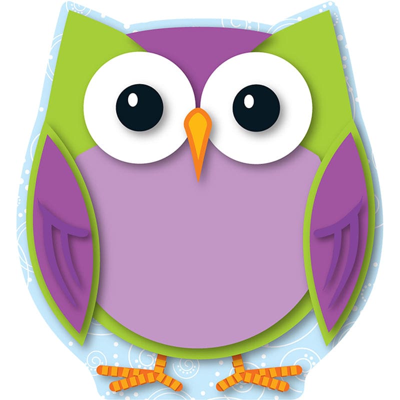 Colorful Owl Mini Cut Outs (Pack of 10) - Accents - Carson Dellosa Education