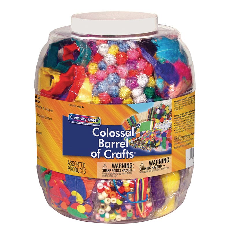 Colossal Barrel Of Crafts - Art & Craft Kits - Dixon Ticonderoga Co - Pacon