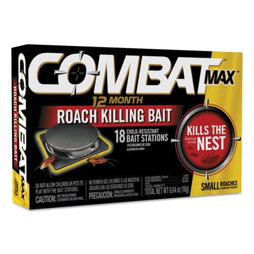 Combat Small Roach Bait 12/pack 12 Packs/carton - Janitorial & Sanitation - Combat®