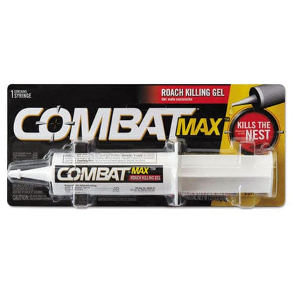Combat Source Kill Max Roach Killing Gel 2.1 Oz Syringe 12/carton - Janitorial & Sanitation - Combat®