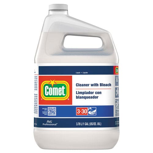 Comet Cleaner With Bleach Liquid One Gallon Bottle 3/carton - Janitorial & Sanitation - Comet®