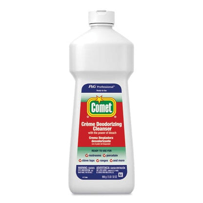 Comet Creme Deodorizing Cleanser 32 Oz Bottle 10/carton - Janitorial & Sanitation - Comet®