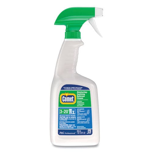 Comet Disinfecting-sanitizing Bathroom Cleaner 32 Oz Trigger Spray Bottle - School Supplies - Comet®