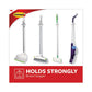 Command Broom Gripper 3.12w X 1.85d X 3.34h White/gray 6 Grippers/16 Strips/pack - Janitorial & Sanitation - Command™