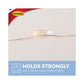 Command Clear Hooks And Strips Decorating Clips Plastic 0.1 Lb Capacity 20 Clips And 24 Strips/pack - Furniture - Command™