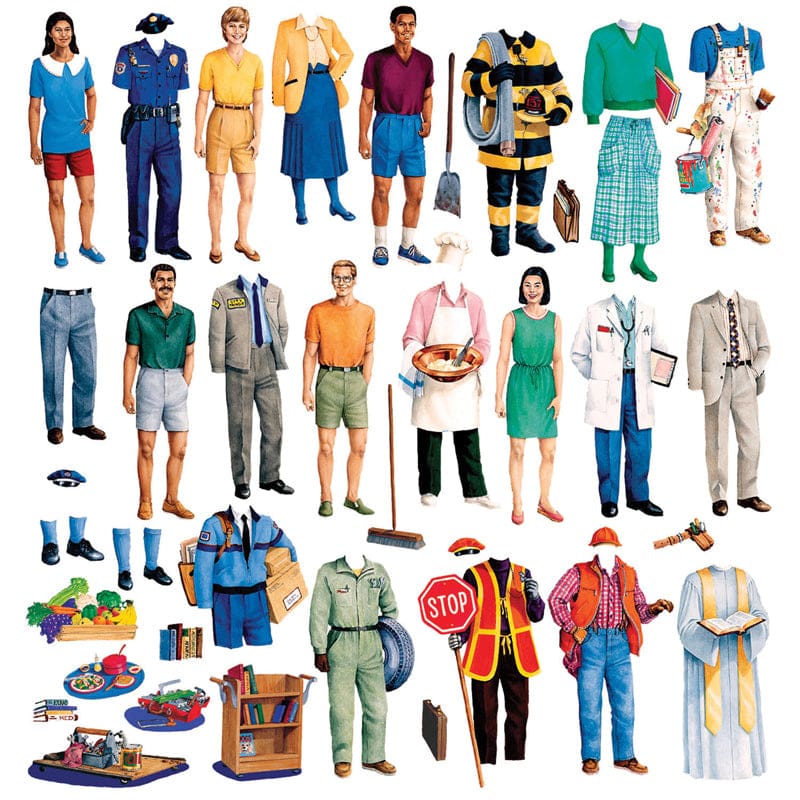 Community Helpers Flannelboard Set - Flannel Boards - Little Folk Visuals