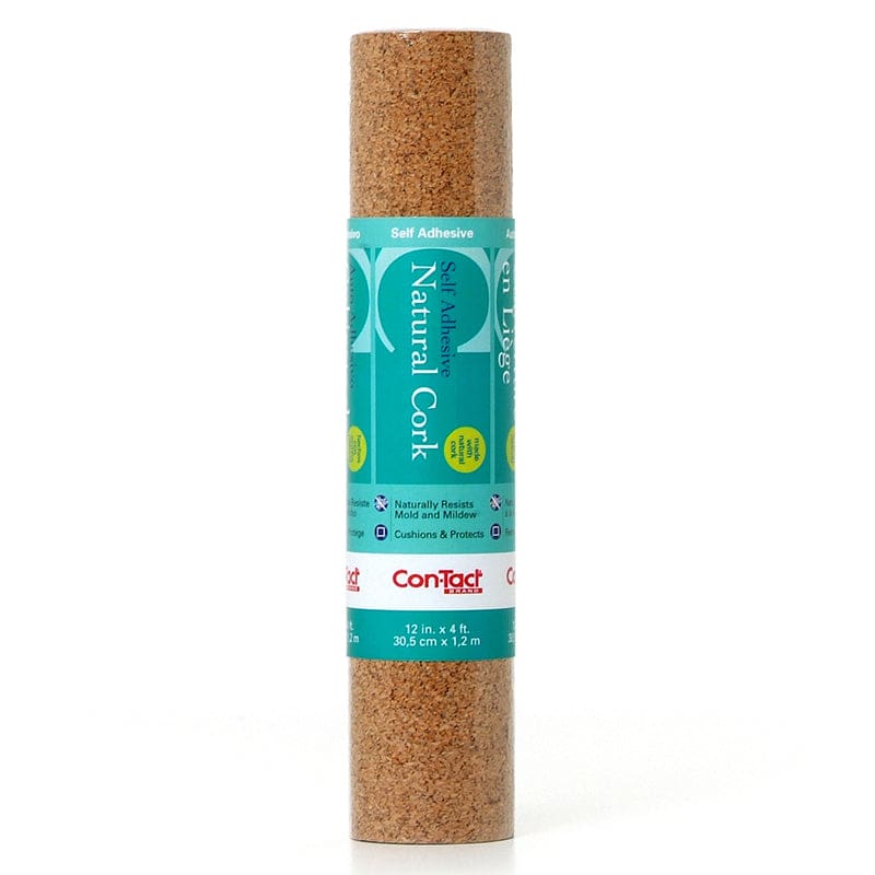 Contact Adhesive Roll Cork 12 X 4 (Pack of 6) - Cork Boards - Kittrich Corporation