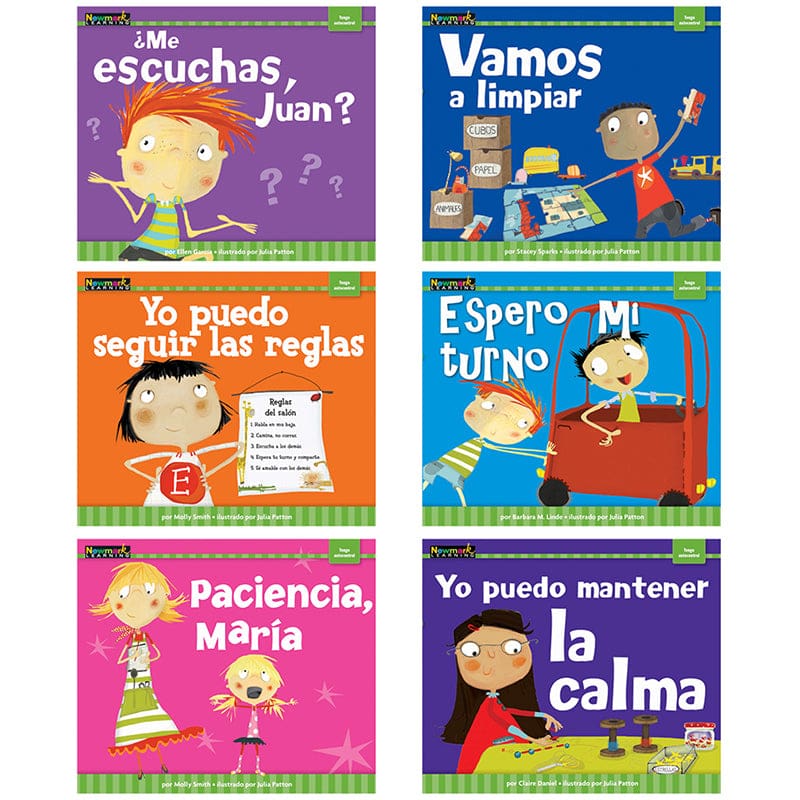 Control Of Myself Spanish 6 Pk Bk Myself Readers - Books - Newmark Learning